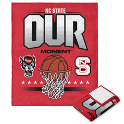 NCAA NC State Wolfpack Memory Lane Silk Touch Throw Blanket 50x60 Inches