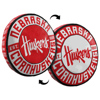Nebraska Cornhuskers Cloud Pillow