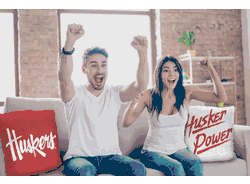 NCAA Nebraska Cornhuskers Invert Pillow