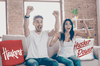 NCAA Nebraska Cornhuskers Invert Pillow