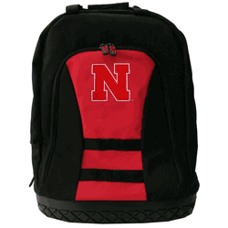 NCAA Nebraska Cornhuskers Premium 18" Toolbag Backpack