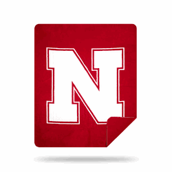 NCAA Nebraska Cornhuskers Sliver Knit Throw