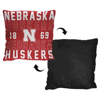 NCAA Nebraska Cornhuskers Stacked Pillow