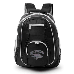NCAA Nevada Wolf Pack 19" Premium Laptop Backpack with Colored Trim