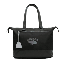 NCAA Nevada Wolf Pack Laptop Tote Bag with Colored Zipper Pull Accessory