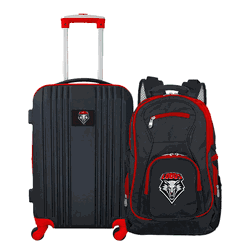 NCAA New Mexico Lobos Premium 2-Piece Backpack & Carry-On Set
