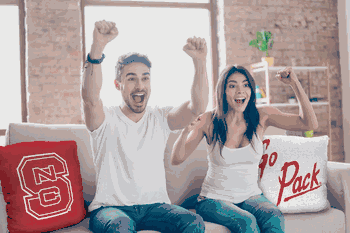 NCAA North Carolina State Wolfpack Invert Pillow