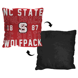 NCAA North Carolina State Wolfpack Stacked Pillow