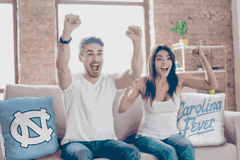 NCAA North Carolina Tar Heels Invert Pilow