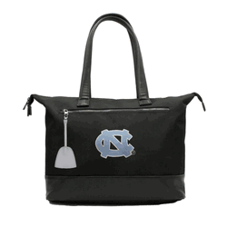 NCAA North Carolina Tar Heels Laptop Tote Bag with Colored Zipper Pull Accessory