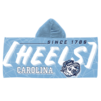 NCAA North Carolina Tar Heels North Carolina Juvy Hooded Towel