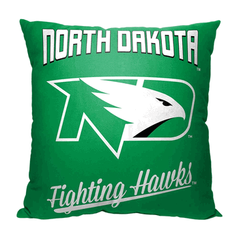 NCAA North Dakota Alumni Throw Pillow 18x18 Inches