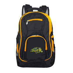 NCAA North Dakota State Bison 19" Premium Laptop Backpack with Colored Trim