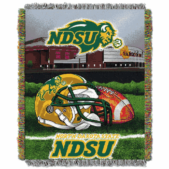 NCAA North Dakota State Homefield Advantage Tapestry Throw