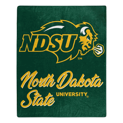 NCAA North Dakota State Signature Raschel Throw Blanket 50x60 Inches