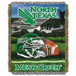 NCAA North Texas Longhorns Homefield Advantage Tapestry Throw