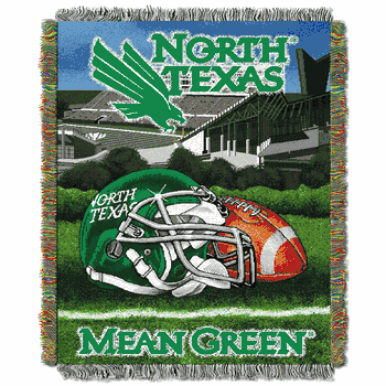 NCAA North Texas Longhorns Homefield Advantage Tapestry Throw