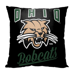 NCAA Ohio Alumni Throw Pillow 18x18 Inches