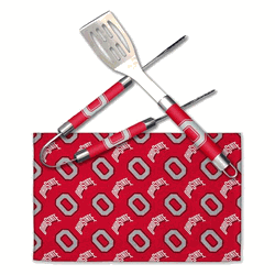 NCAA Ohio State Bbq Grill Utensil Set