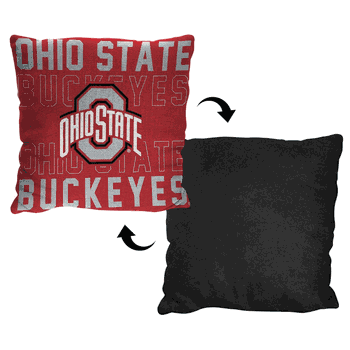 NCAA Ohio State Buckeyes Stacked Pillow