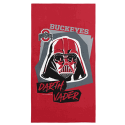 NCAA Ohio State Darth Vader  Beach Towel 30 x 60 Inches