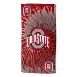 NCAA Ohio State Psychedelic Beach Towel 30x60 Inches