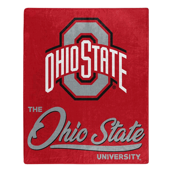 NCAA Ohio State Signature Raschel Throw Blanket 50x60 Inches