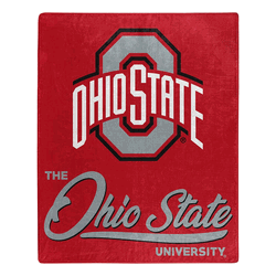 NCAA Ohio State Signature Raschel Throw Blanket 50x60 Inches