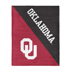 NCAA Oklahoma Sooners Halftone Silk Touch Throw Blanket 46�60 inches