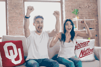 NCAA Oklahoma Sooners Invert Pillow