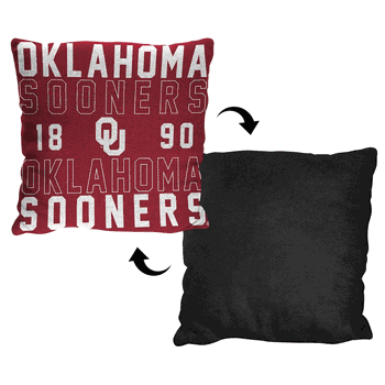 NCAA Oklahoma Sooners Stacked Pillow