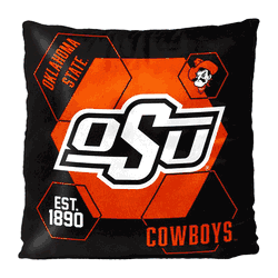 NCAA Oklahoma State Cowboys Connector Velvet Reverse Pillow