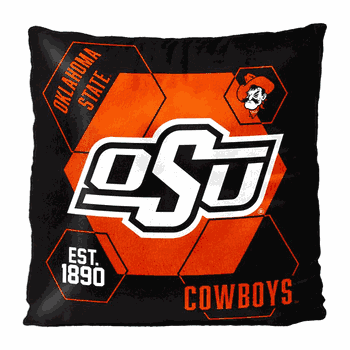 NCAA Oklahoma State Cowboys Connector Velvet Reverse Pillow