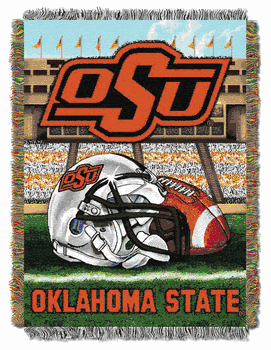 NCAA Oklahoma State Cowboys Homefield Advantage Tapestry Throw