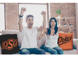 NCAA Oklahoma State Cowboys Invert Pillow