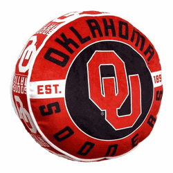NCAA Oklahoma Travel Cloud Pillow 15 Inches