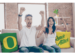 NCAA Oregon Ducks Invert Pillow