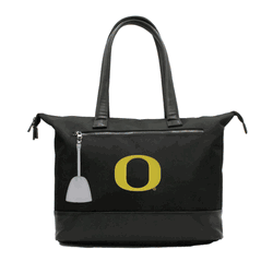 NCAA Oregon Ducks Laptop Tote Bag with Colored Zipper Pull Accessory