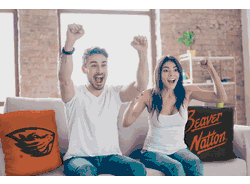 NCAA Oregon State Beavers Invert Pillow