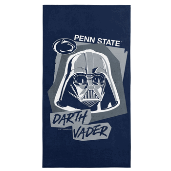 NCAA Penn State Darth Vader  Beach Towel 30 x 60 Inches