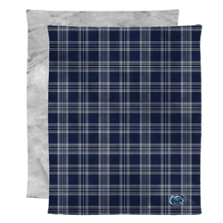 NCAA Penn State Micro Mink Throw Blanket 48 x 60 Inches