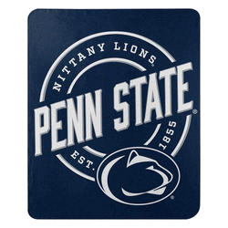 NCAA Penn State Nittany Lions Campaign Fleece Throw Blanket 50x60 Inches