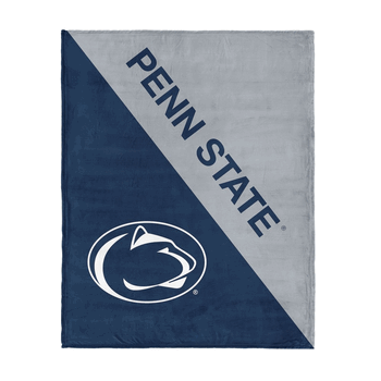 NCAA Penn State Nittany Lions Halftone Silk Touch Throw Blanket 46�60 inches