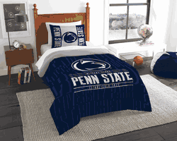 NCAA Penn State Nittany Lions Modern Take Twin Comforter Set