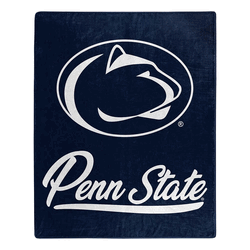 NCAA Penn State Signature Raschel Throw Blanket 50x60 Inches