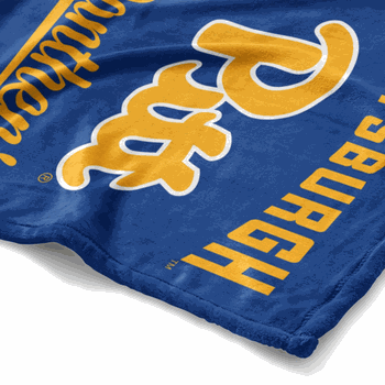 NCAA Pittsburgh Alumni Silk Touch Throw Blanket 50x60 Inches