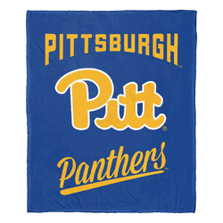 NCAA Pittsburgh Panthers Alumni Silk Touch Throw