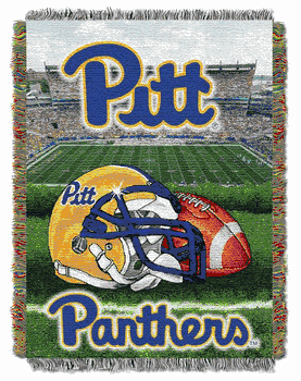 NCAA Pittsburgh Panthers Homefield Advantage Tapestry Throw