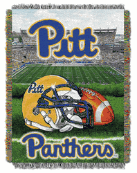 NCAA Pittsburgh Panthers Homefield Advantage Tapestry Throw
