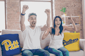 NCAA Pittsburgh Panthers Invert Pillow